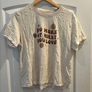 Rylee + Cru Off-White Graphic Tee